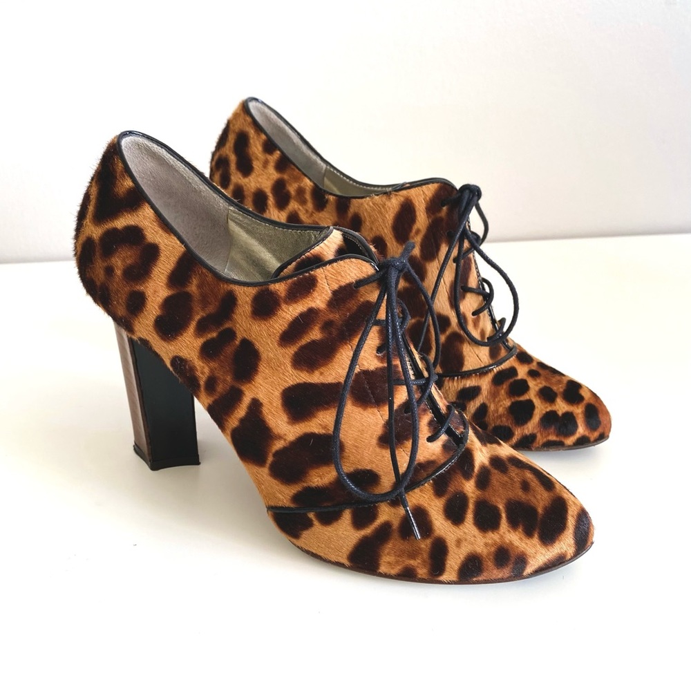 DOLCE & GABBANA LEOPARD BOOTIES